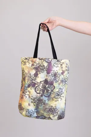 Artwork Totebag, Camouflage, Cotton Artwork Totebag, Camouflage, Cotton