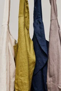 Linen Cross Body Bag (Thyme)