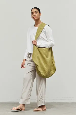 Linen Cross Body Bag (Thyme)