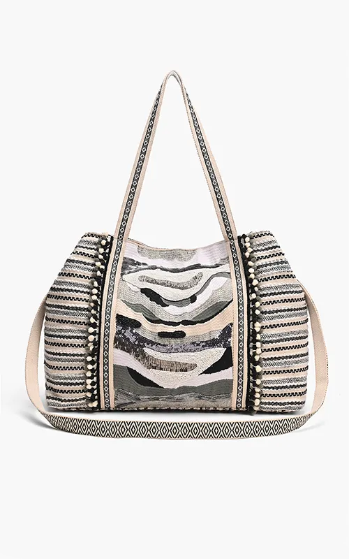 Metallic Sands Tote