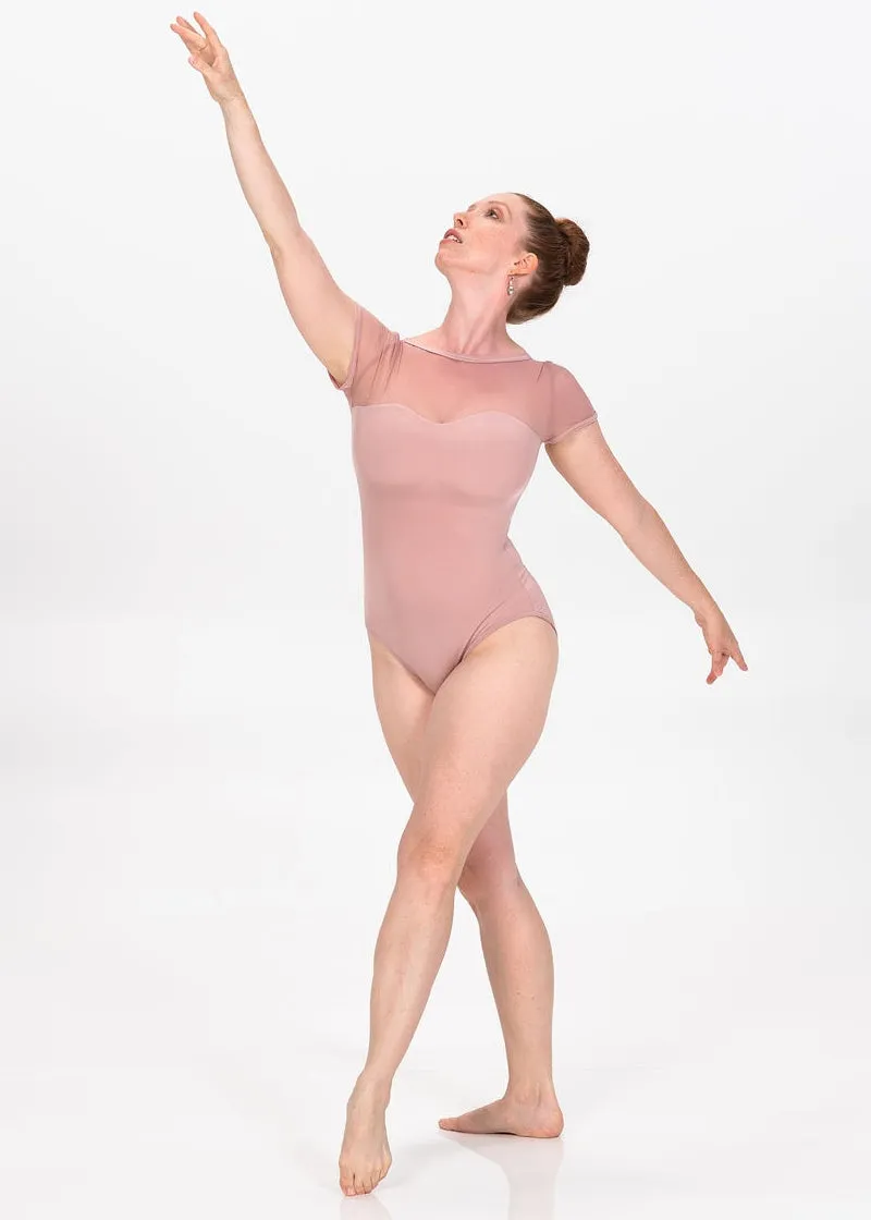ON SALE Kitty Short Sleeve Leotard