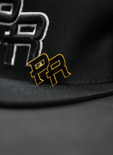 PR BLACK  LETTER   | PP096  | PINS PLANET