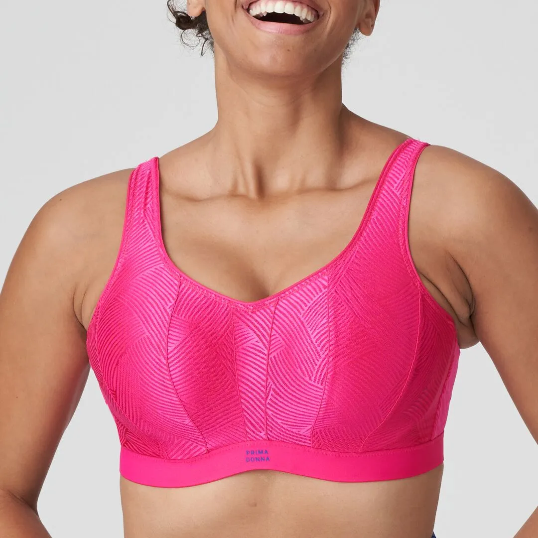 Prima Donna The Game Underwire Sports Bra 600-0510 Hot Pink