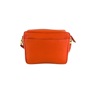 Rome Crossbody Bag in Papaya