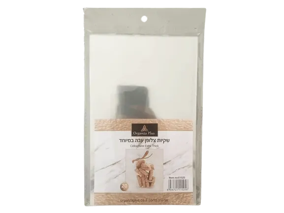 Thick cellophane bags 4x8"